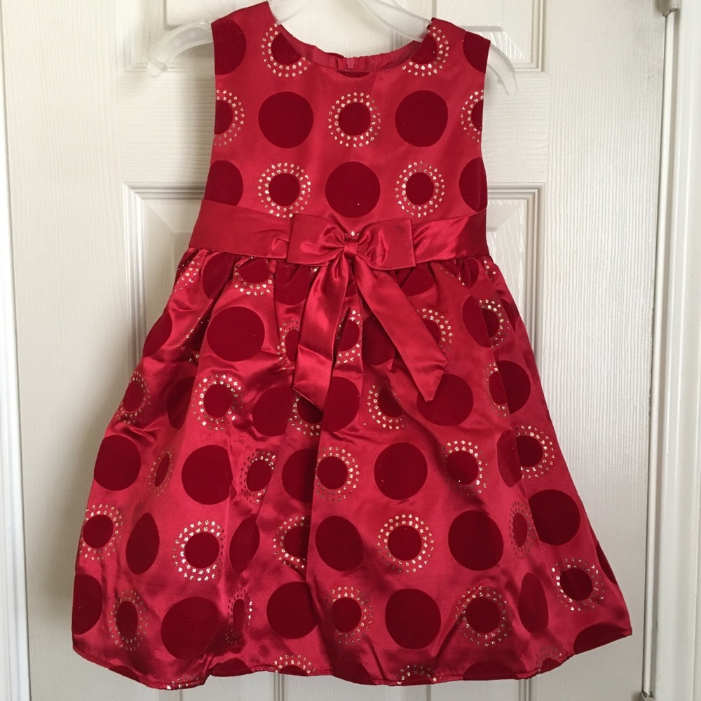 **SOLD** Red Winter/Christmas Part Dress